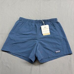 Patagonia Women’s Baggies 5” Dark Blue NWT Shorts Size S